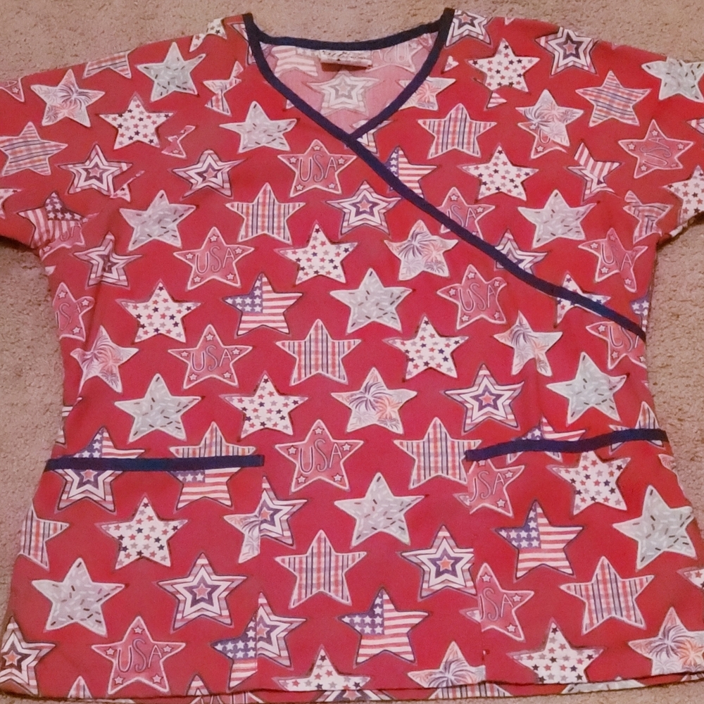 Scrub Top - Picture 2 of 4